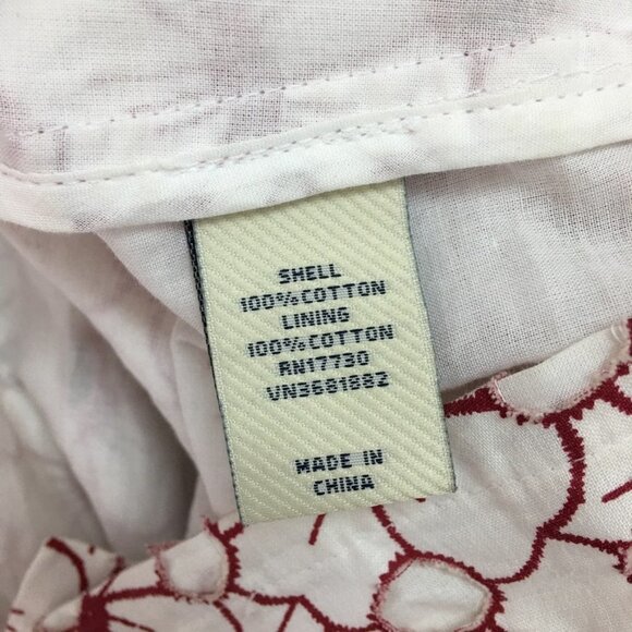 Jean Paul Gaultier for Target Juniors Floral Strapless Mini Dress Size 9 Red - Picture 16 of 16